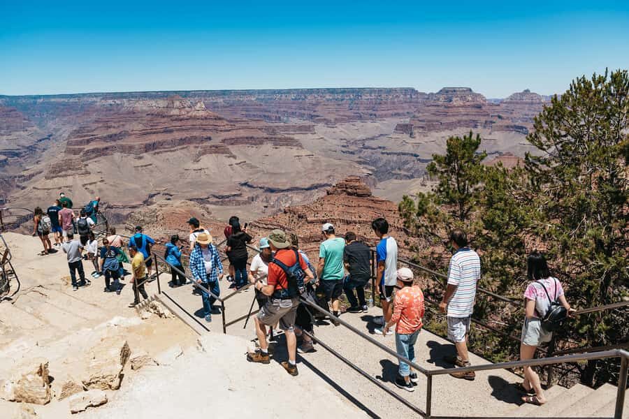 From Las Vegas: Grand Canyon South Rim Day Trip - Route 66 Morning Pickup and a Smooth Bus Ride From Vegas