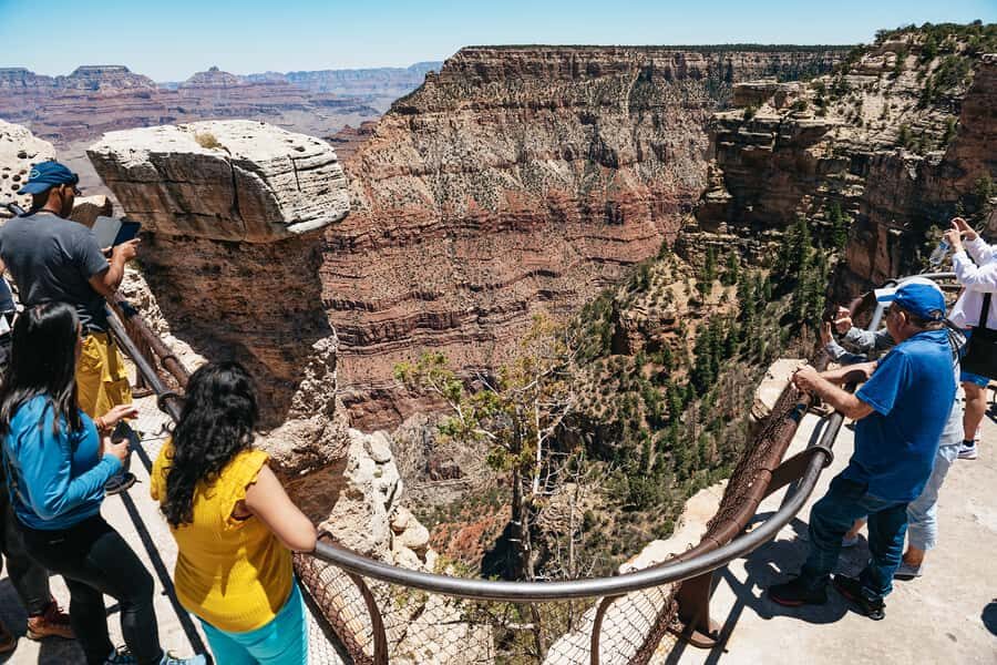 From Las Vegas: Grand Canyon South Rim Day Trip - Bright Angel Point Trail: The 2.5-Mile Ridge Walk Option