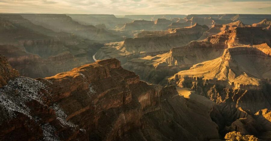 From Phoenix to the Grand Canyon South Rim and Sedona - Yavapai Point and the Geology Museum: Where the Colorado River View Wins