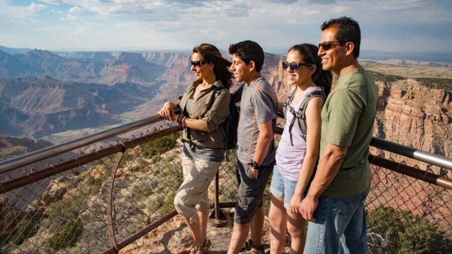 From Tusayan: Grand Canyon Desert View Sunset Tour - The custom open-air pink Jeep: Why this ride matters