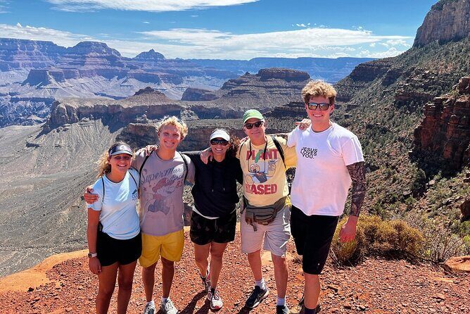 Grand Canyon Biblical Creation Hiking Tour • South Kaibab Trail - Down the South Kaibab Trail: guided geology plus biblical Flood teaching