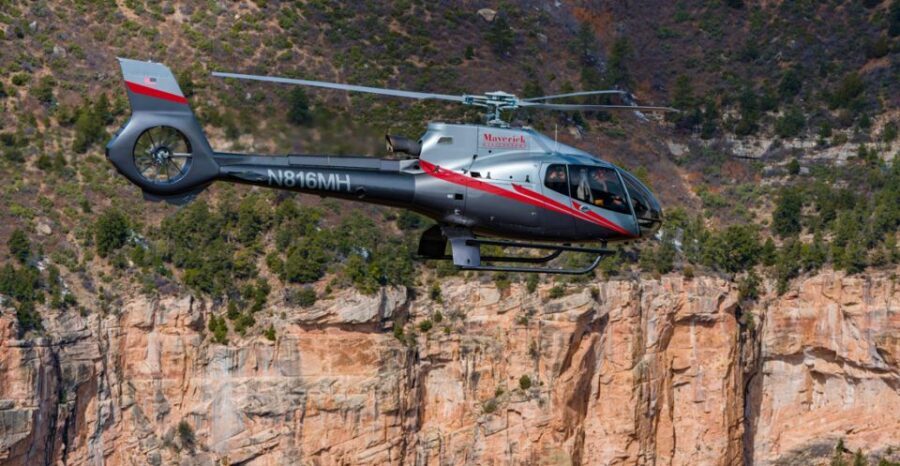 Grand Canyon Dancer Helicopter 25-minute Tour from South Rim - The Dragon Corridor: Widest, Deepest, and Built for Scale
