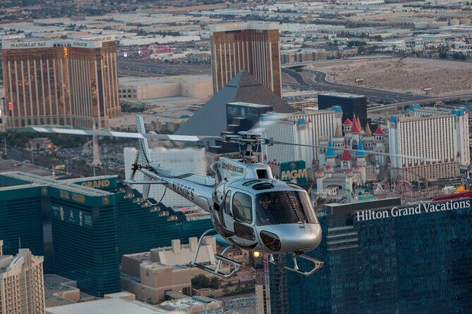 Grand Canyon Helicopter Flight with Sunset Valley of Fire Landing - Getting picked up, then getting out of your own way