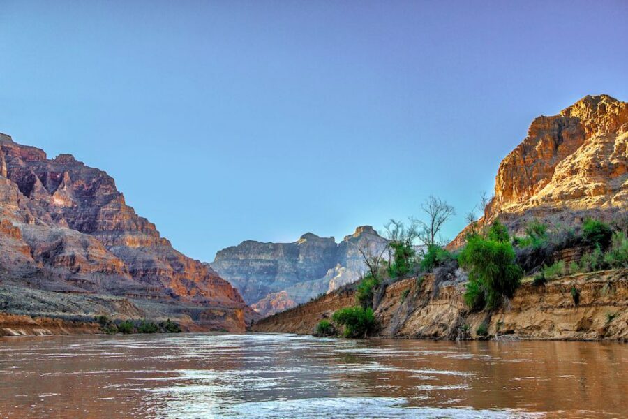 Grand Canyon Helicopter Tour with Black Canyon Rafting - Helicopter over Hoover Dam, Lake Mead, and Grand Canyon West