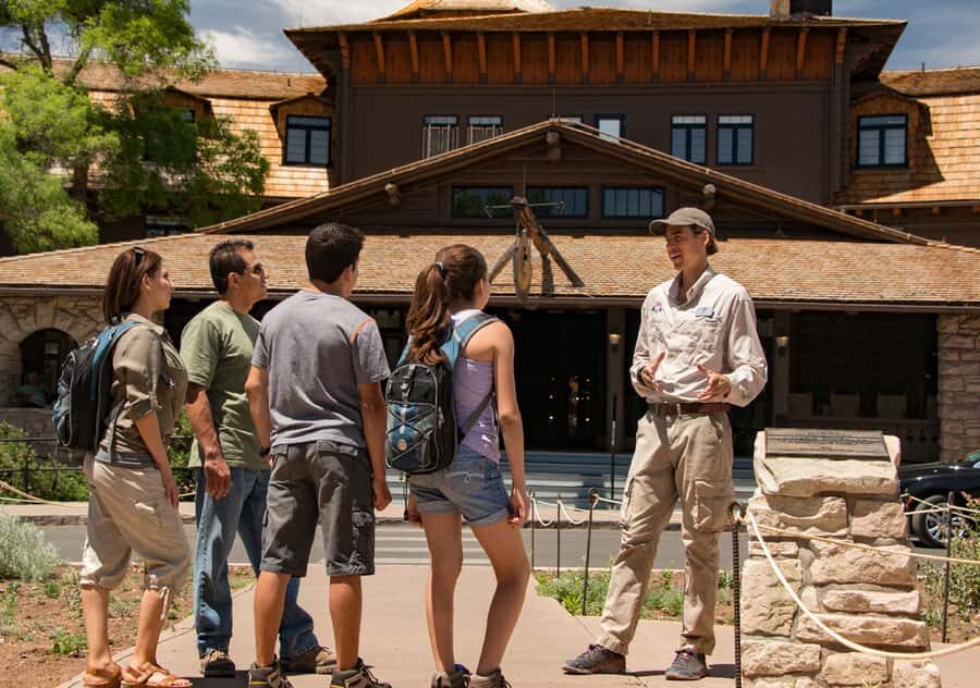 Grand Canyon National Park Day Tour from Las Vegas - Bright Angel Lodge Stop and the Guided Walk That Gives Context