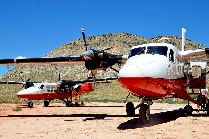 Grand Canyon North Rim Tour by Airplane with ATV or 4x4 Ride - Hoover Dam, Lake Mead, and the Colorado River from Above