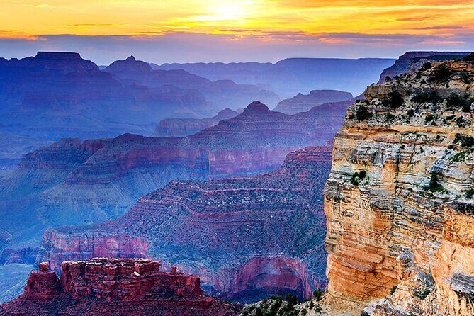 Grand Canyon Small Group Tour from Sedona or Flagstaff - Break time inside the canyon area: lunch, shops, and a breather