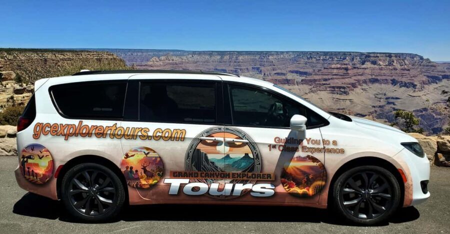 Grand Canyon South Rim Tour with Lunch included - The Premium Van Setup: Comfort, Wi-Fi, Snacks, and Drinks