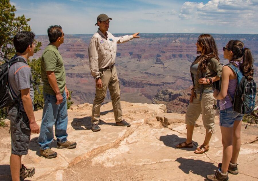Grand Canyon Village: Grand Canyon National Park Jeep Tour - IMAX bonus: Rivers of Time as the story companion