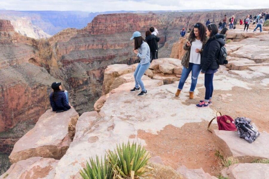 Grand Canyon West: 1-Day Entrance Ticket - Guano Point Viewpoint: Panoramas Worth Timing Carefully
