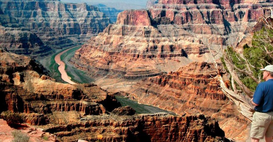 Grand Canyon West 5-in-1 Tour with Rim Lunch From Las Vegas - Hoover Dam photo stop: a classic that actually earns its place