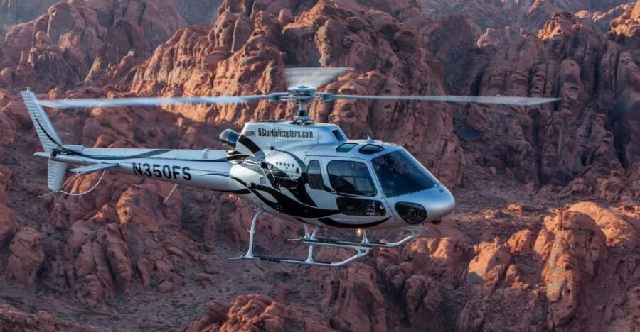 Las Vegas: Grand Canyon Heli Tour and Valley of Fire Landing - Grand Canyon from 30 Miles Above and Below