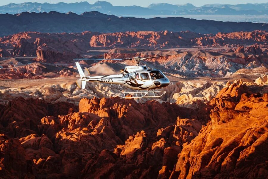 Las Vegas: Grand Canyon Heli Tour and Valley of Fire Landing - Valley of Fire: A Secluded 30-Minute Landing and Photo Stop
