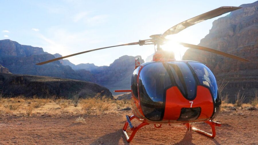 Las Vegas: Grand Canyon Helicopter Landing Tour - The canyon-floor landing: champagne picnic, river photos, and timing
