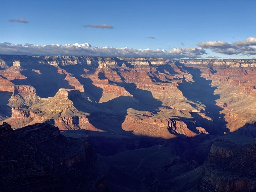 Las Vegas/Williams/Tusayan/Grand Canyon: One-Way Shuttle - Your day on the road: pickups, coach segments, and hop-on timing