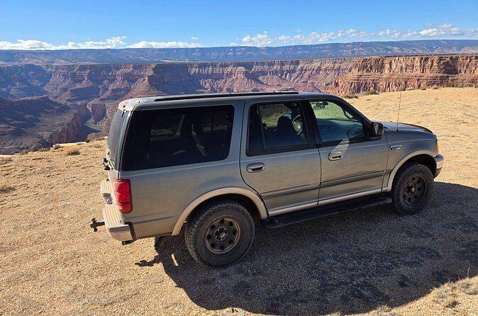 Picnic at East Grand Canyon Tables and Chairs Privided No Crowds - Off-road miles on Navajo Nation land: what to expect and how to prepare