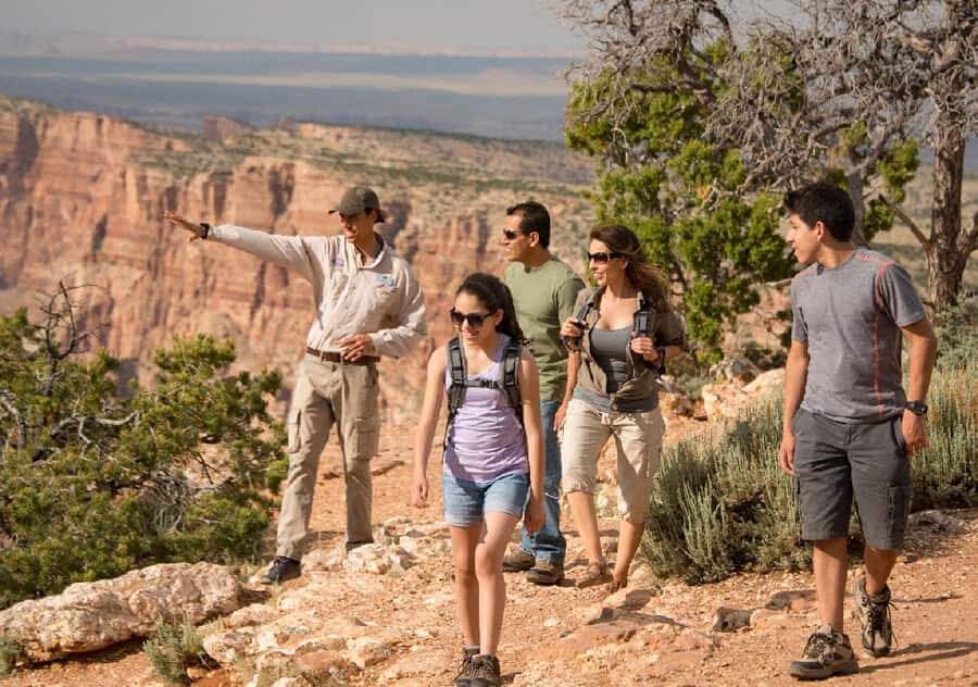 Tusayan: Grand Canyon Desert View & South Rim Pink Jeep Tour - Navajo Point: South Rim geology at the highest viewpoint